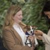 Meghan Markle, duchesse de Sussex, enceinte, en visite chez Mayhew, un centre d'accueil caritatif pour animaux à Londres le 16 janvier 2019.