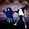 Sabrina Ouazani et Franck Gastambide - 22ème Festival International du Film de Comédie de l'Alpe d'Huez le 16 janvier 2019. © Dominique Jacovides/Bestimage