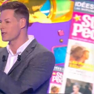 Matthieu Delormeau dans "TPMP People" - vendredi 18 janvier 2019, sur C8