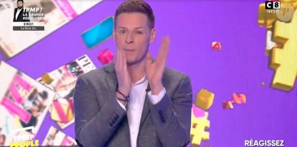 Matthieu Delormeau dans "TPMP People" - vendredi 18 janvier 2019, sur C8