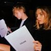 Natalia Vodianova et son fils Lucas assistent au défilé CELINE à Paris. Le 20 janvier 2019.