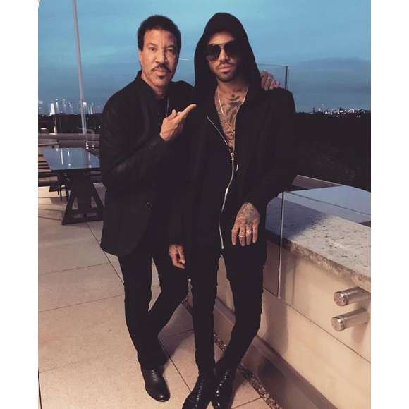 Miles Richie, le fils de Lionel Richie et frère de Nicole et Sofia Richie, sur Instagram.