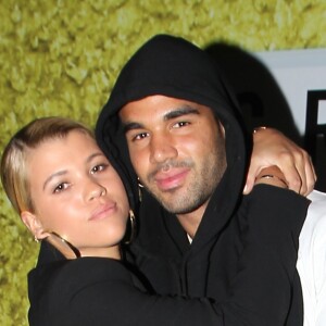 Sofia Richie et son frère Miles Richie s'amusent devant les caméras à la sortie de l'Hôtel New Moxy pendant la Fashion Week de New York, le 10 septembre 2017.