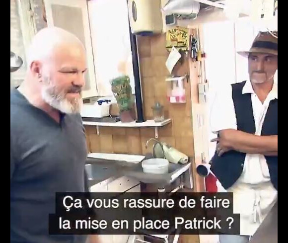 Patrick dans l'épisode de "Cauchemar en cuisine", lundi 21 janvier 2019, sur M6