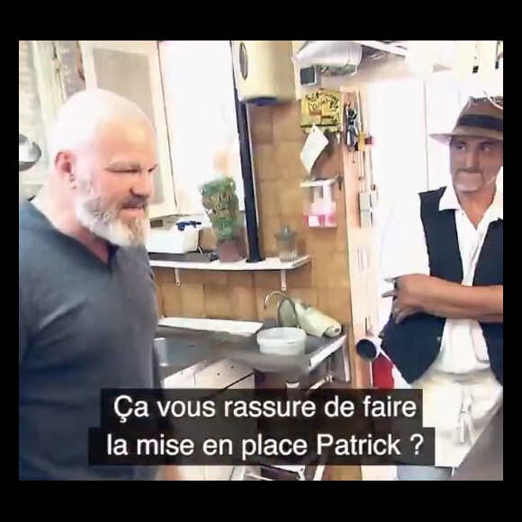 Patrick dans l'épisode de "Cauchemar en cuisine", lundi 21 janvier 2019, sur M6