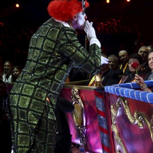 Pauline Ducruet, la princesse Stéphanie et le prince Albert II de Monaco lors du 43ème festival international du cirque de Monte-Carlo sous le chapiteau de Fontvieille à Monaco le 22 janvier 2019. © Jean-François Ottonello/Nice-Matin/Bestimage