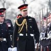 Le prince William participe à la Sovereign's Parade à l'académie militaire royale de Sandhurst le 14 décembre 2018.