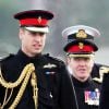 Le prince William, duc de Cambridge, participe à la Sovereign's Parade à l'académie militaire royale de Sandhurst le 14 décembre 2018.