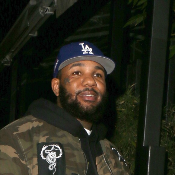 Le rappeur The Game, de son vrai nom Jayceon Terrell Taylor, est allé déjeuner au restaurant Koi Sushi à West Hollywood. Le rappeur est arrivé au volant de d'une magnifique Bentley d’une valeur de 218,000 euros! Le 21 février 2017 © CPA/Bestimage21/02/2017 - Los Angeles