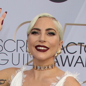 Lady Gaga - Photocall - 25ème cérémonie annuelle des Screen Actors Guild Awards au Shrine Audritorium à Los Angeles, le 27 janvier 2019. © Kevin Sullivan / Zuma Press / Bestimage