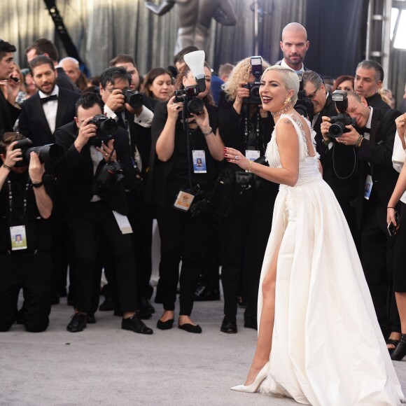 Lady Gaga - Photocall - 25ème cérémonie annuelle des Screen Actors Guild Awards au Shrine Audritorium à Los Angeles, le 27 janvier 2019. © Kevin Sullivan / Zuma Press / Bestimage