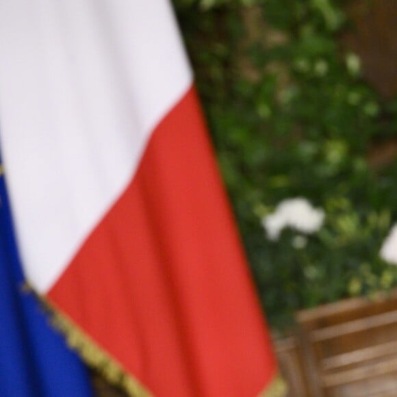 Emmanuel Macron - Conférence de presse du président de la République française et du président de la République égyptienne au palais présidentiel au Caire. Le 28 janvier 2019 © Eliot Blondet / Pool / Bestimage