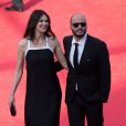 Helena Noguerra et son compagnon Fabrice Du Welz - Montée des marches du film "Sils Maria" lors du 67 ème Festival du film de Cannes