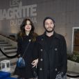 Helena Noguerra et son compagnon Fabrice Du Welz assistent à la 4ème Cérémonie des Magritte du Cinéma, au Square à Bruxelles le 1er février 2014