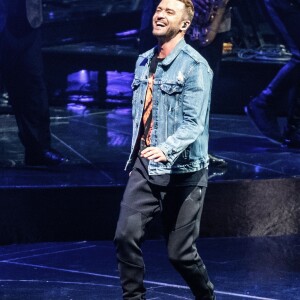 Justin Timberlake en concert au Smoothie King Center de la Nouvelle-Orléans dans le cadre de sa tournée "Man of the Woods Tour", le 15 janvier 2019.