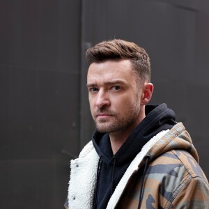 Justin Timberlake pose pour la première campagne de sa ligne de vêtements que l'artiste a créé avec la marque Levi's.