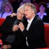 Daniel Guichard et Franck Dubosc - Enregistrement de l'émission "Vivement Dimanche" présentée par M.Drucker et diffusée le 3 février 2019 sur France 2. Le 21 janvier 2019 © Guillaume Gaffiot / Bestimage
