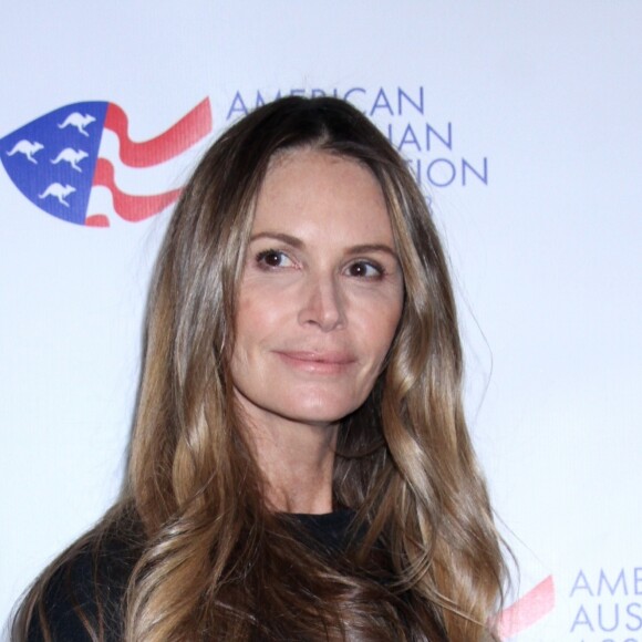 Elle MacPherson à la soirée American Australian Arts Awards au Skylight Modern à New York, le 31 janvier 2019.