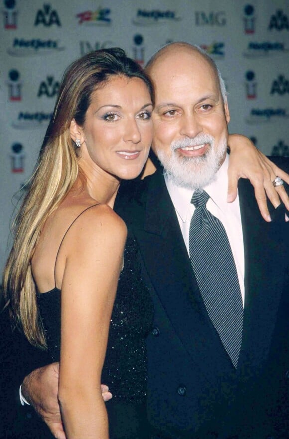 Céline Dion et René Angélil en 2002.