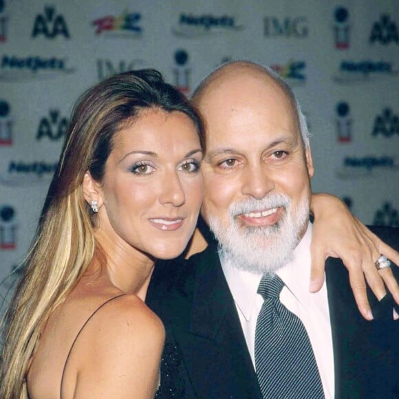 Céline Dion et René Angélil en 2002.
