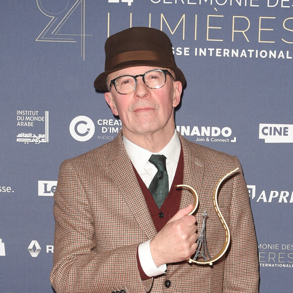 Jacques Audiard (Meilleur film, Image et Meilleur Réalisateur pour "Les Frères Sisters") - 24ème cérémonie des Prix des Lumières de la presse internationale à l'Institut du Monde Arabe à Paris, le 4 février 2019. © Coadic Guirec/Bestimage