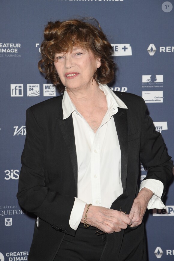 Jane Birkin - 24ème cérémonie des Prix des Lumières de la presse internationale à l'Institut du Monde Arabe à Paris, le 4 février 2019. © Coadic Guirec/Bestimage