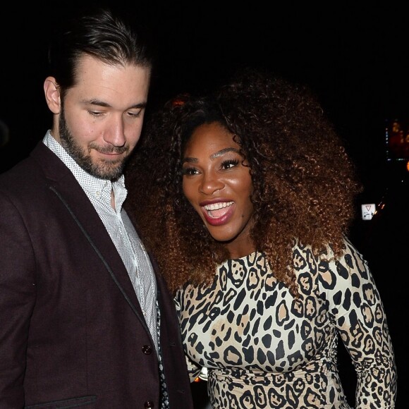 Serena Williams et son mari Alexis Ohanian, N. Scherzinger arrivent au Peppermint Nightclub pour la 5ème soirée annuelle "Imagine Ball 2018" By John Terzian & Val Vogt" en hommage à S.Williams à Los Angeles, le 23 septembre 2018.