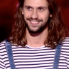 Clément dans "The Voice 8" sur TF1, le 9 février 2019.