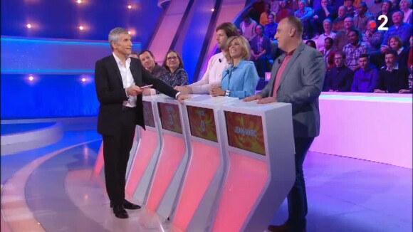 Un candidat avoue s'être fait passer pour Nagui - "Tout le monde veut prendre sa place", samedi 9 février 2019, sur France 2