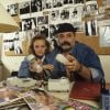 Archives - En France, à Paris, rendez-vous avec Vanessa Paradis et son oncle Didier Pain. Juillet 1987 © Alain Canu via Bestimage