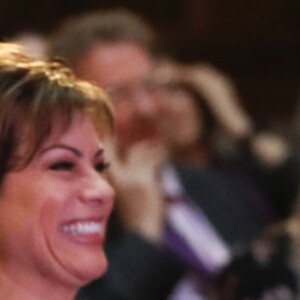 Catherine (Kate) Middleton, duchesse de Cambridge pendant la conférence de "Mental Health In Education" au centre de conférence Mercers' Hall à Londres, Royaume Uni, le 13 février 2019.