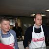 Le prince William, duc de Cambridge, en visite dans les locaux de l'association d'aide aux sans-abris "The Passage" à Londres. Le 13 février 2019