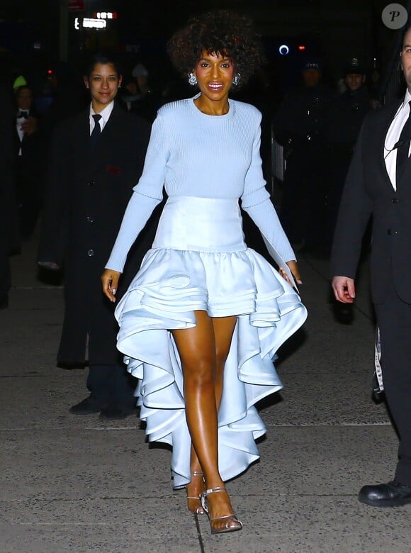 Kerry Washington - Les célébrités arrivent au défilé de mode de Marc Jacobs lors de la Fashion Week à New York, le 13 février 2019