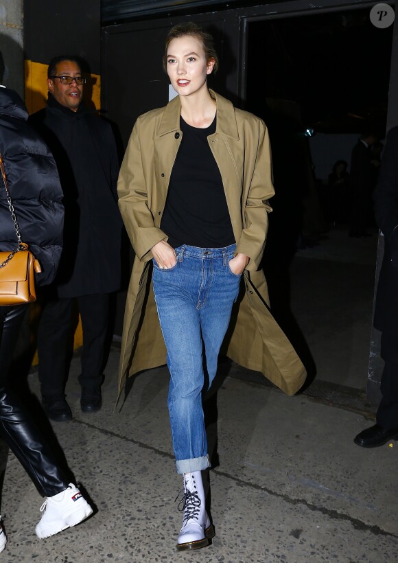 Karlie Kloss - Les célébrités arrivent au défilé de mode de Marc Jacobs lors de la Fashion Week à New York, le 13 février 2019