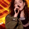 Ava Baya dans "The Voice 9" sur TF1, le 16 février 2019.