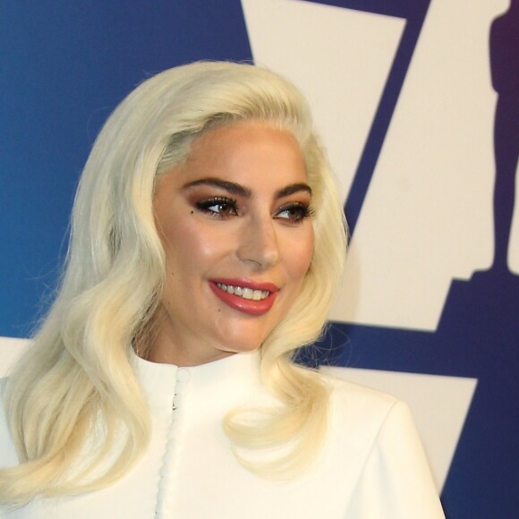 Lady Gaga au photocall du 91ème déjeuner des nominés aux Oscars au Beverly Hilton dans le quartier de Beverlly Hills à Los Angeles, Californie, etats-Unis, le 4 février 2019. © AdMedia/Zuma Press/Bestimage