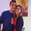 Alizé Cornet avec son petit-ami, et coach, Michael Kuzaj sur Instagram le 15 décembre 2018.