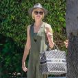 Exclusif - Charlize Theron - Charlize Theron accompagne ses enfants à une fête à Beverly Hills le 9 juin 2018.