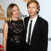 Beck et sa femme Marissa Ribisi - Soirée de Gala Clive Davis Pre-Grammy à l'hôtel Hilton de Beverly Hills le 14 février 2016.