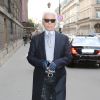 Karl Lagerfeld à Paris. Septembre 2012.