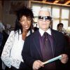 Naomi Campbell et Karl Lagerfeld à Paris. Juillet 1999.
