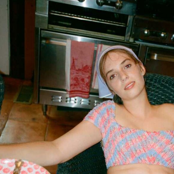 Maya Hawke, la fille d'Uma Thurman et Ethan Hawke, figure sur le look book de la collection printemps-été 2019 de Zac Posen.