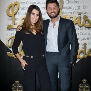 Exclusif - Karine Ferri et Christophe Beaugrand - 7ème gala de l'association "Les Rois du Monde" avec un plateau d'artistes et une vente aux enchères au profit des enfants défavorisés, orphelins et hospitalisés, suivi d'une soirée dansante à la Salle Wagram à Paris, le 18 février 2019.  © Cyril Moreau/Bestimage