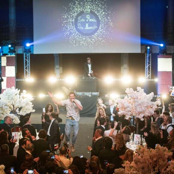 Exclusif - Amir Haddad - 7ème gala de l'association "Les Rois du Monde" avec un plateau d'artistes et une vente aux enchères au profit des enfants défavorisés, orphelins et hospitalisés, suivi d'une soirée dansante à la Salle Wagram à Paris, le 18 février 2019.  © Cyril Moreau/Bestimage