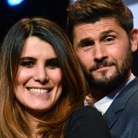 Exclusif - Karine Ferri et Christophe Beaugrand lors du 7ème gala de l'association "Les Rois du Monde" avec un plateau d'artistes et une vente aux enchères au profit des enfants défavorisés, orphelins et hospitalisés, suivi d'une soirée dansante à la Salle Wagram à Paris, France, le 18 février 2019.  © Rachid Bellak/Bestimage