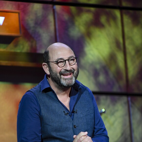Exclusif - Kad Merad lors de l'enregistrement de l'émission "On refait les grands duos d'humour" au Théâtre de Paris, diffusée le 21 septembre sur France 3. Le 29 mai 2018 © Romuald Meigneux-Pierre Pérusseau / Bestimage