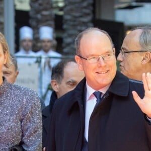 Le prince héréditaire Jacques et la princesse Gabriella de Monaco accompagnaient le prince Albert II et la princesse Charlene le 22 février 2019 pour l'inauguration du One Monte-Carlo et de la promenade Princesse Charlene, un complexe d'immeubles résidentiels, de boutiques de luxe et de centre de congrès proche du casino. © Olivier Huitel / Pool Monaco / Bestimage