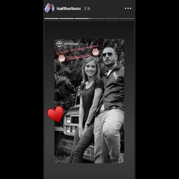 Maxim Nucci (Yodelice) et Isabelle Ithurburu ont fêté respectivement leurs 40 ans et 36 ans les 23 et 24 février 2019, ce que leur ami Dimitri Coste n'a pas manqué de célébrer via une story Instagram.
