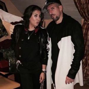 Franck Ribéry a fêté l'anniversaire de sa femme Wahiba en amoureux le 7 octobre 2017.