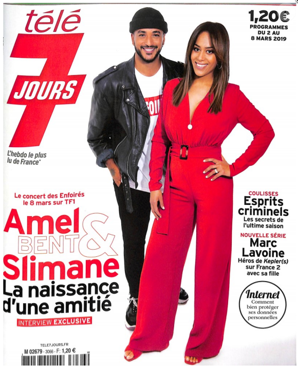 Couverture du magazine "Télé 7 Jours" en kiosques le 25 février.